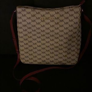 Michael Kors Monogram Crossbody Bag